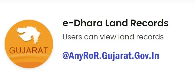 E-Dhara Land Records Gujarat